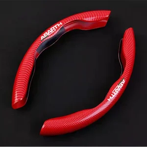 Vỏ lái bằng da da lộn màu đen, Abarth 500, 595, 596, Abarth, 124 Spider, Continental, Tay lái xe 8 Bảo hiểm bán hàng chính 500 Abarth - №5