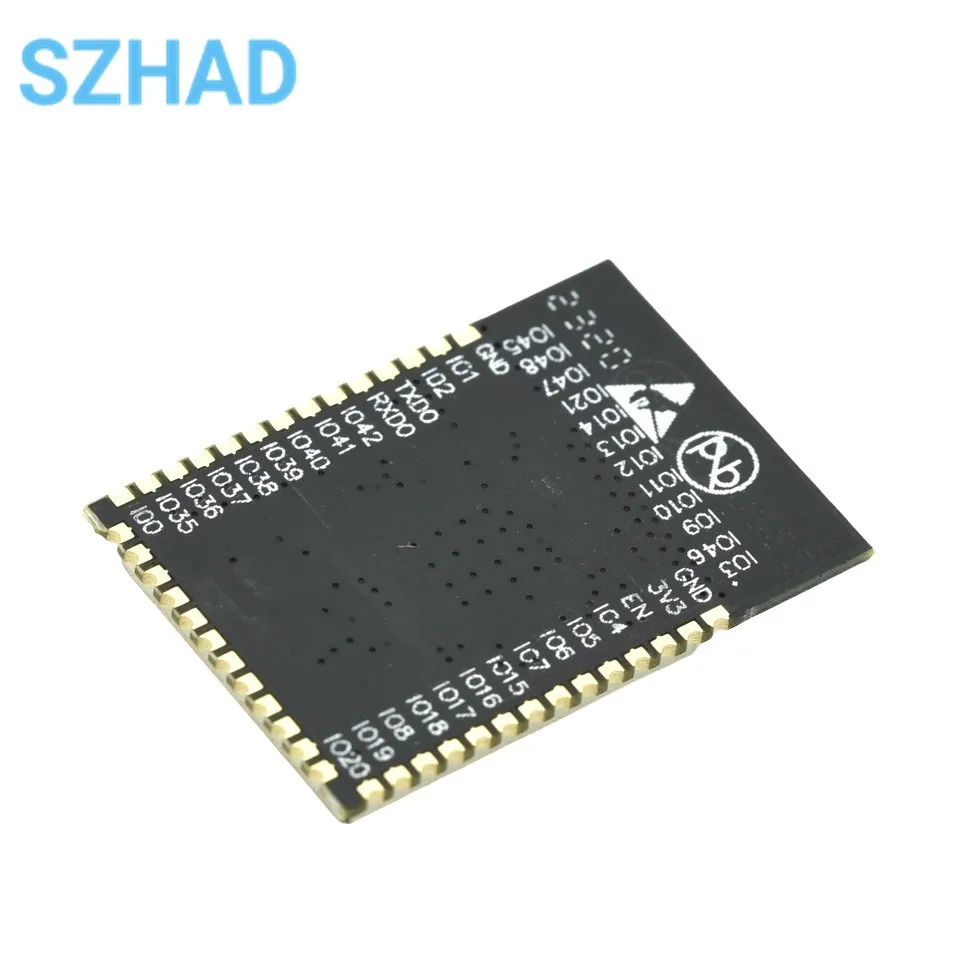 ESP32-S3-WROOM-1 ESP32-S3-N16R8 Dual-core WiFi& Bluetooth-compatible MCU Module Internet Of Things Wireless Module