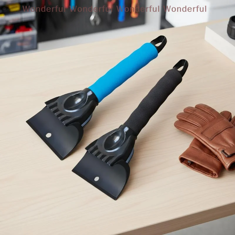 

Essential Winter Car Care Tools, Windshield Snow Shovel & Frost Removal Scraper, Auto Window and Door Cleaning Accessories