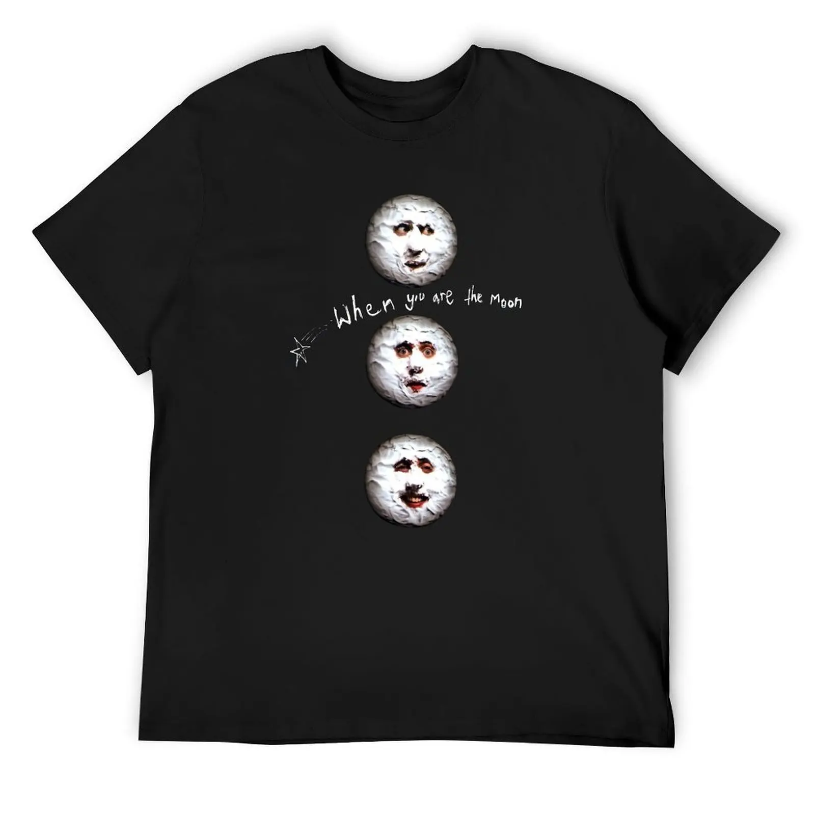 

MíGHTY Boosh The Moon T Classic Guys Unisex Tee Design T-Shirt valentines clothes customs street wear mens t shirts pack