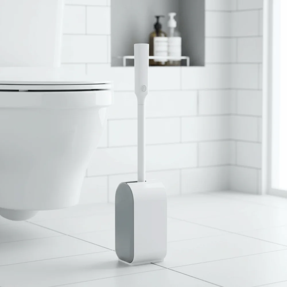 

Electric Electric Toilet Brush Smart No Dead Angle Intelligent Toilet Brush With Storage Base Intelligent Smart Toilet Brush