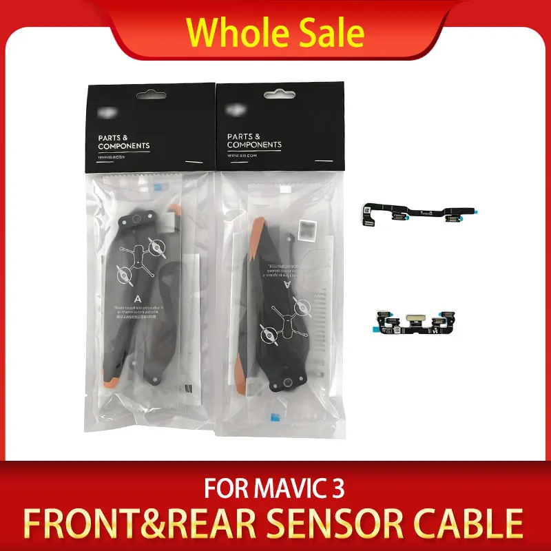 Mavic 3 Sensorkabel-Set Vorne und Hinten mit Propellerblättern Ersatzteile für Reparatur und Zubehör für Vision-Hindernisvermeidung