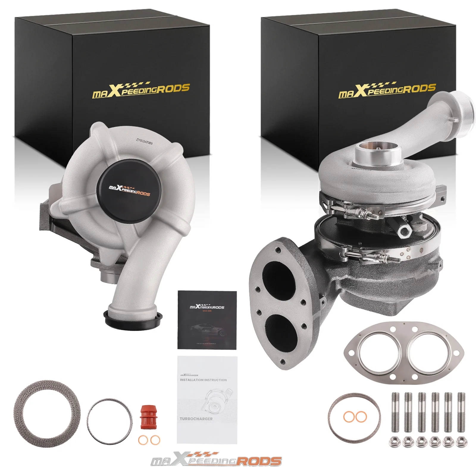 

Billet Turbo Turbocharger High+ Low Pressure for Ford F-Series 6.4L Diesel 08-10