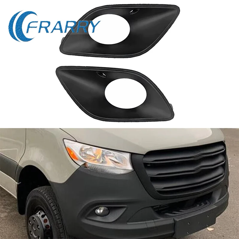 

Передний бампер автомобиля, противотуманные фары, накладка на решетку для Mercedes-Benz Sprinter W907 W910 2018-2022 9108854300 9108854400