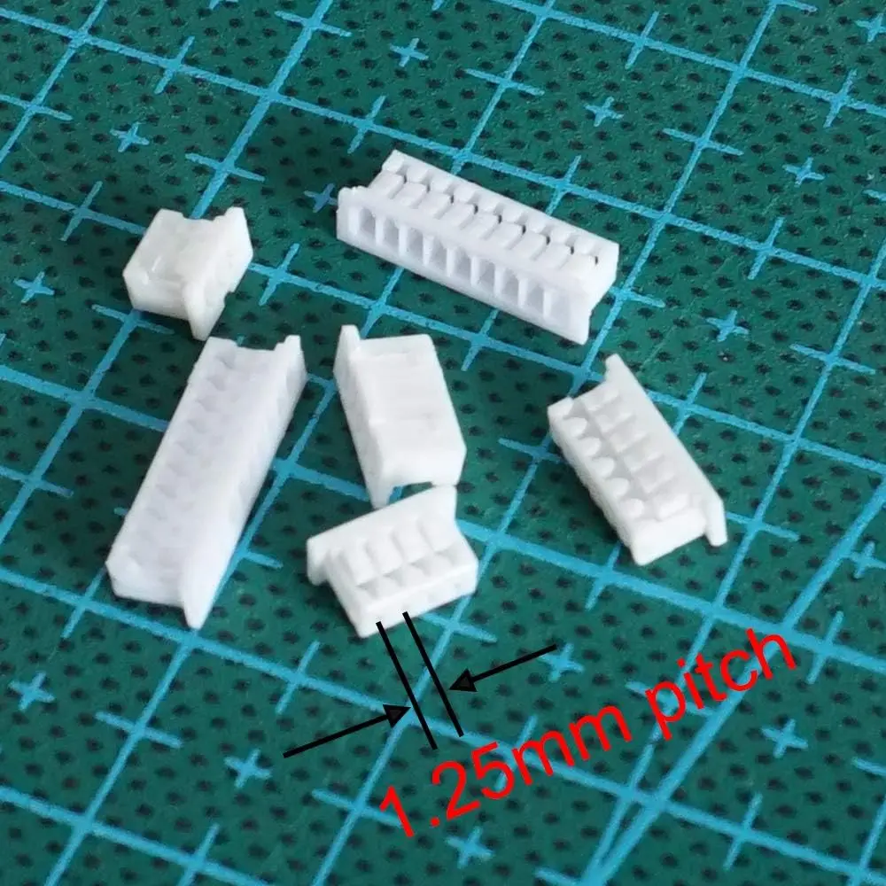 XH 2.54mm Connector Kit With pre-crimped cable wire 2/3/4/5/6/7/8/9/10 Pin Housing JST Adapter Cable Compatible with JST-XH