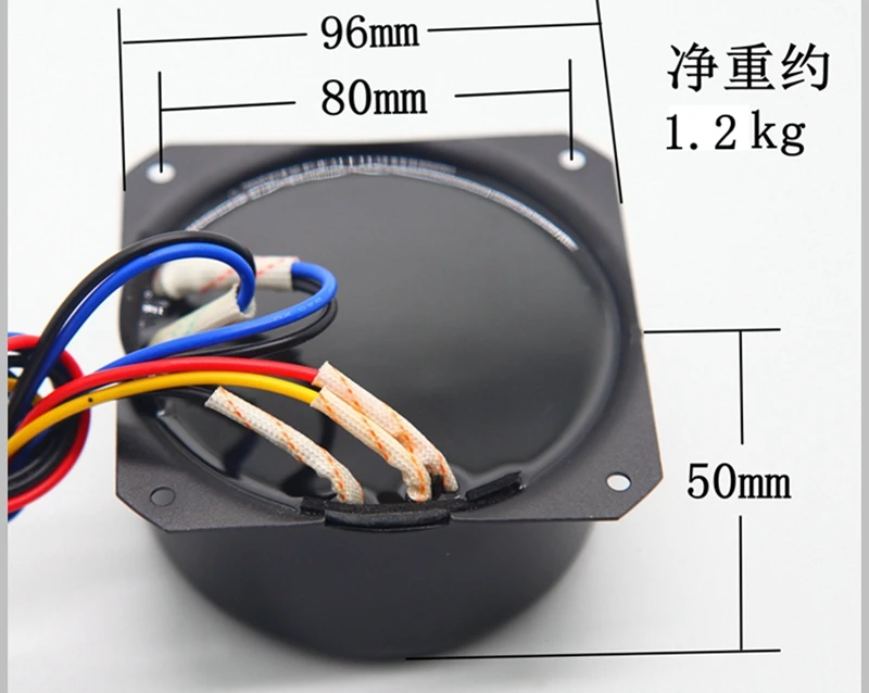 60W Canned Toroidal transformer with shield Pure copper wire winding Suitable for powering preamp