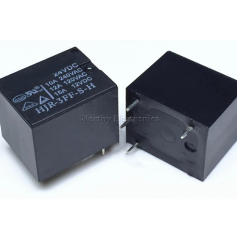 

Free shipping 10pcs/lot HJR-3FF-S-H 12VDC 12V 7A 10A T73 4PIN Relay