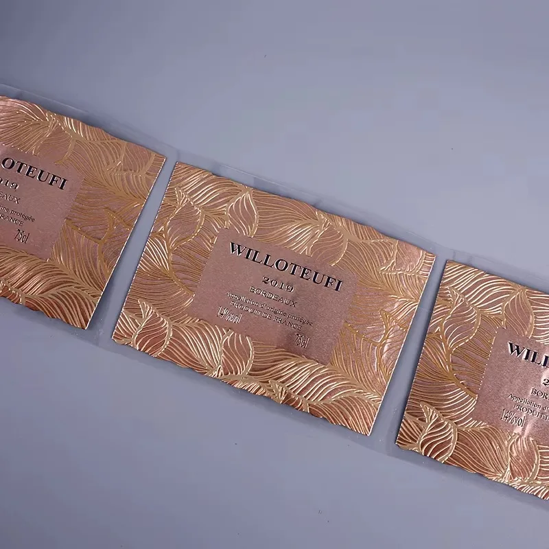 تسميات معدنية بشعار مخصص | ملصقات ألومنيوم منقوشة | تسمية زجاجة عطر | تسمية النبيذ | العلامة التجارية الخاصة #3