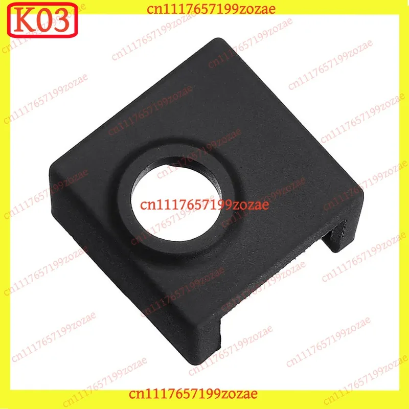 k3  4Pcs MK8 Hotend Silicone Sock, Compatible for Creality Ender 3 CR-10 3D Printer Parts