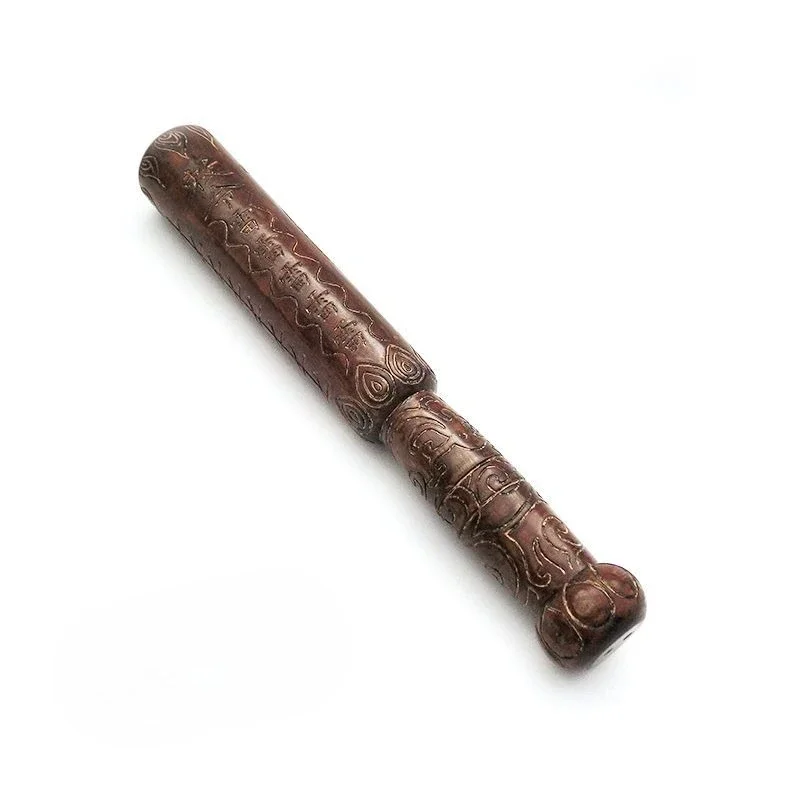 The old magic stick Jinjing Wulei Beidou Qizhen killing puppet stick handmade lightning strikes jujube wood