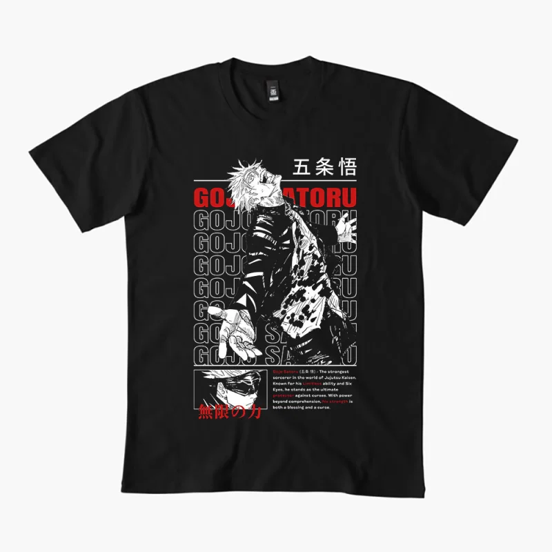 

0309 Toji Fushiguro Anime T shirt Jujutsu Kaisen Manga Men's print Graphic Tee Shirt 100% cotton Y2K clothes All size tops S-6XL