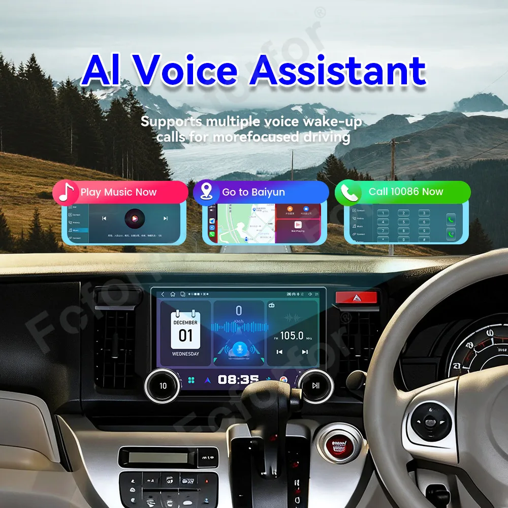 Modern 11.5 Inch High Definition Touch Screen Wireless Carplay Android 15 GPS Navi Car Radio Unit For Honda N-WGN 2013-2019