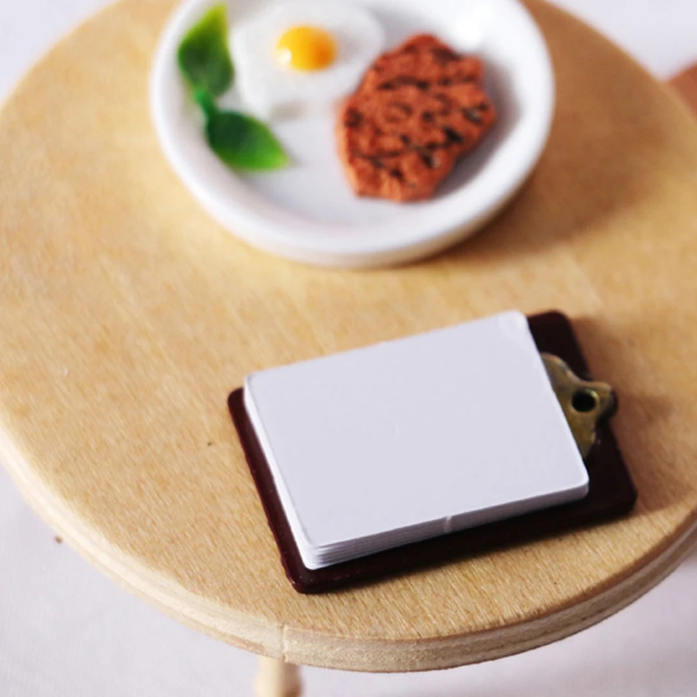 

2 шт. миниатюрная доска для письма для декора дома, имитация буфера обмена, поставка своими руками, мини-украшение для дома, аксессуар для декора учебы