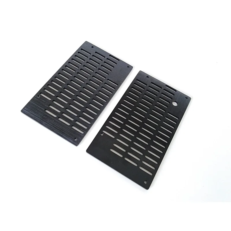ATX To DC-ATX Power Mounting Conversion Board Thick 3mm Aluminum Plate Blackening Process Chassis Accessories