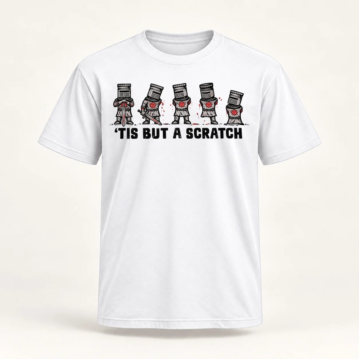 Tis But A Scratch Classic Women T-Shirt quick drying Female clothing plus size tops spring clothes Women 2026