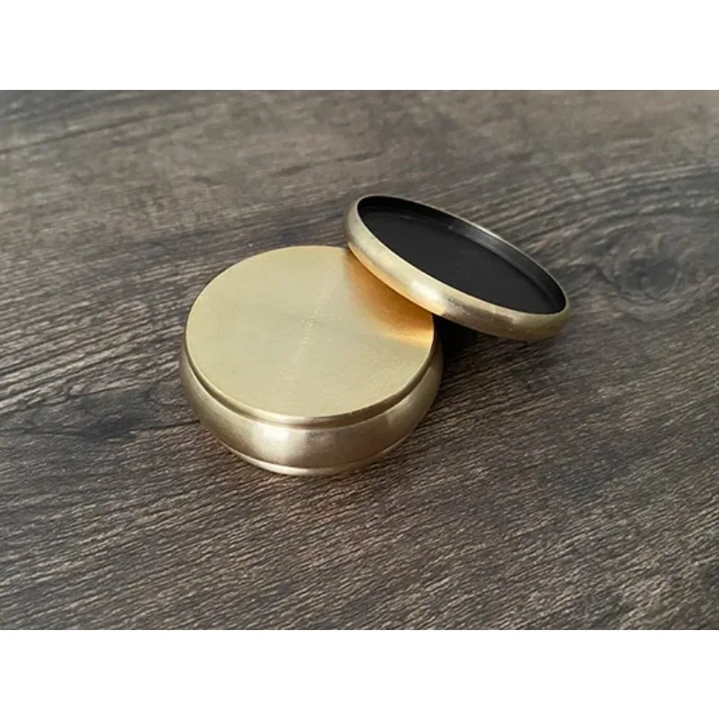 Bouddha Okito boîte 2.0 + demi-Dollar coquille scène Magia pièce apparaître pénétrer Magie Illusion Gimmick accessoires gros plan tours de magie