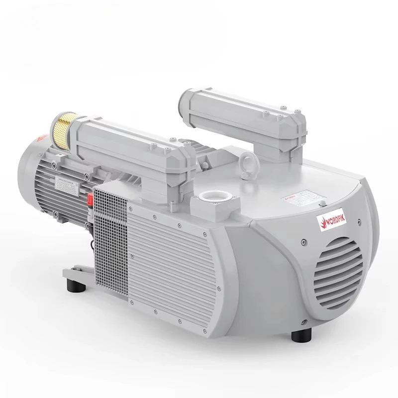 Wordfik VD250 250m3/h 5.5kW Dry Rotary Vane Vacuum Pump for CNC Router Woodworking Machine Less Maintenance Low Noise