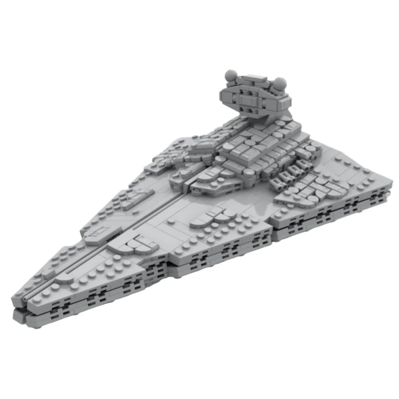 MOC Space Warfare Creative Model - Small Particle Building Blocks 831 Pieces - Suitable for All Hobbyists to Assemble Toy Deskto