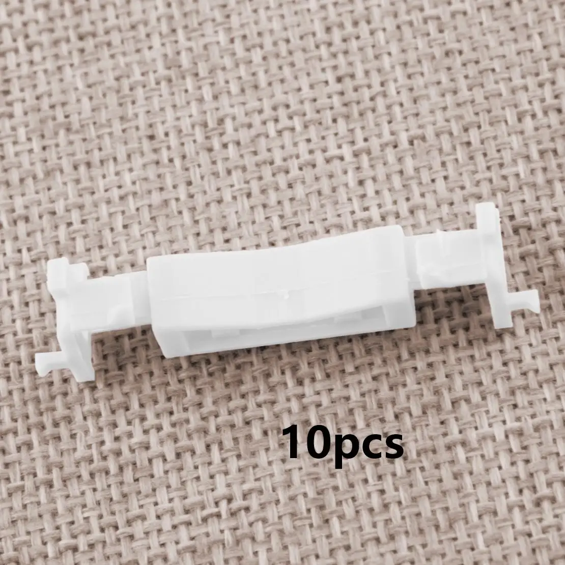 10Pcs White Plastic Roof Moulding Drip Rail Clips 7403A289 7403A143 Fit for Mitsubishi Lancer EVO Outlander EX SPORT 2011 2012