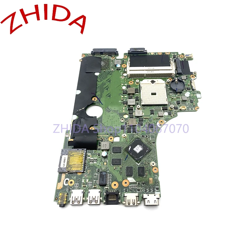 Imagem -03 - para Asus X550 X550dp K550d X550d K550dp X750dp Portátil Placa-mãe Soquete Fs1 Ddr3 com Gráficos Dscrete Placa Principal Teste Completo