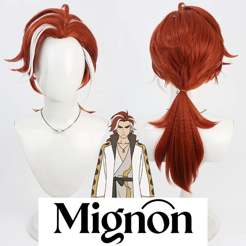 

Парик для косплея Legend of Hei 2 Chi Nian с текстурой из кукурузного шелка