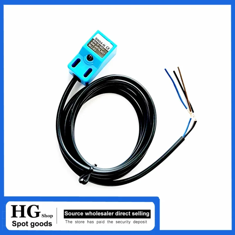 1-5PCS/Lot SN04-N Metal sensor SN04-N proximity switch three wire NPN normally open 4mm DC 5V-30V