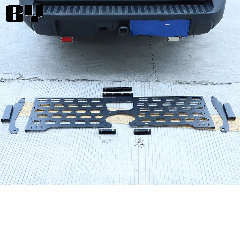 For Ford Maverick 2022-2024 Aluminum Alloy Car Tailgate Panel Luggage Rack Tool Organizer Rack Auto Accessories