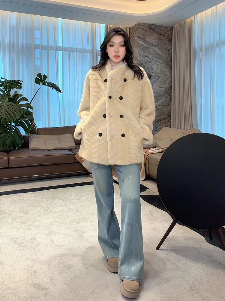 

Пальто Lao Yang's Personal ME Merida: Модное, универсальное, экологичное, теплое, повседневное, приталенное, из полиэфирного волокна