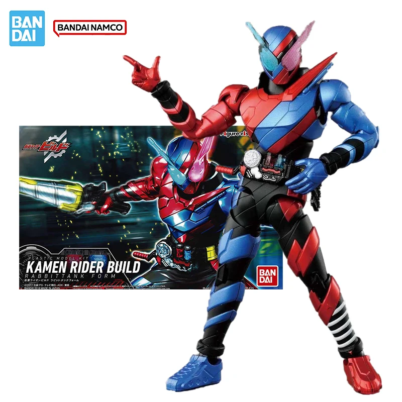 

Bandai Original Genuine Figure Figure-rise Standard Kamen Rider Build Rabbittank Model Kit Collection Action Figure Model Toys