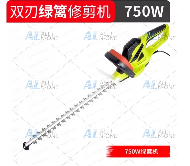 1500 Rpm Scissors Garden Grass Shrub Cutter Trimmer 500w Powerful Corded Electric Hedge Trimmer