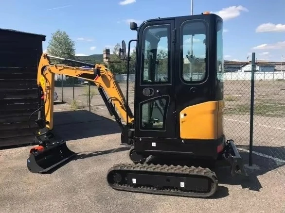 0.8ton Mini Crawler Excavator YC08-8 Compact Digging Machine for Garden Landscaping Municipal Maintenance Narrow Space