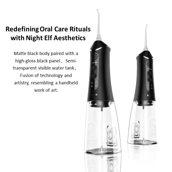 Best Quality Electric Cordless  Water Jet Flosser Rechargeable Portable Household Plastic for