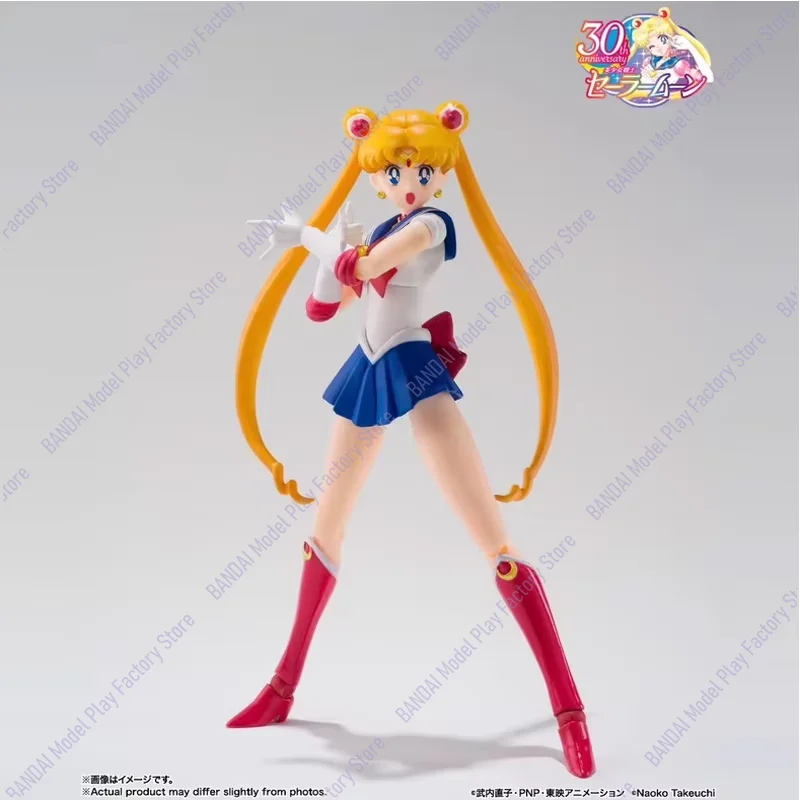 

Bandai Genuine SHF TNT Sailor Moon -Animation Color Edition-[BEST SELECTION] Anime Action Figure Movable Model Toy Gift