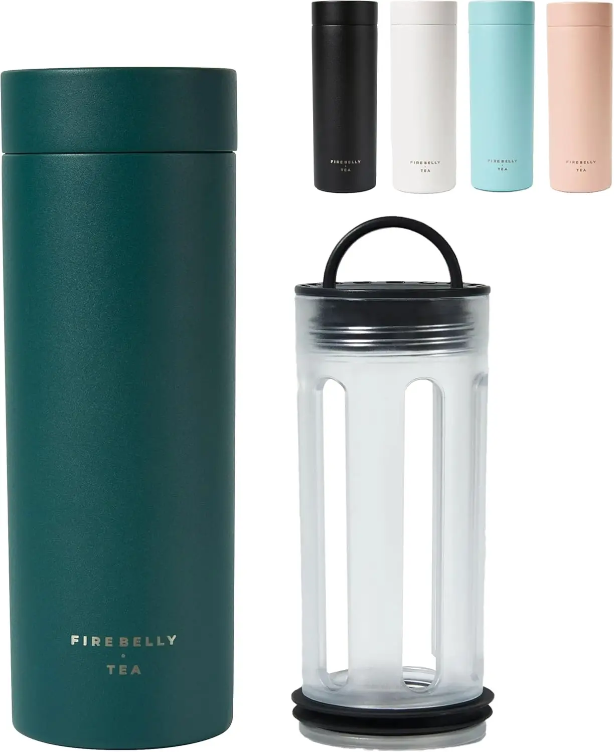 

Чайная кружка Firebelly, дорожная кружка-заварник с ситечком, термос для чая или кофе