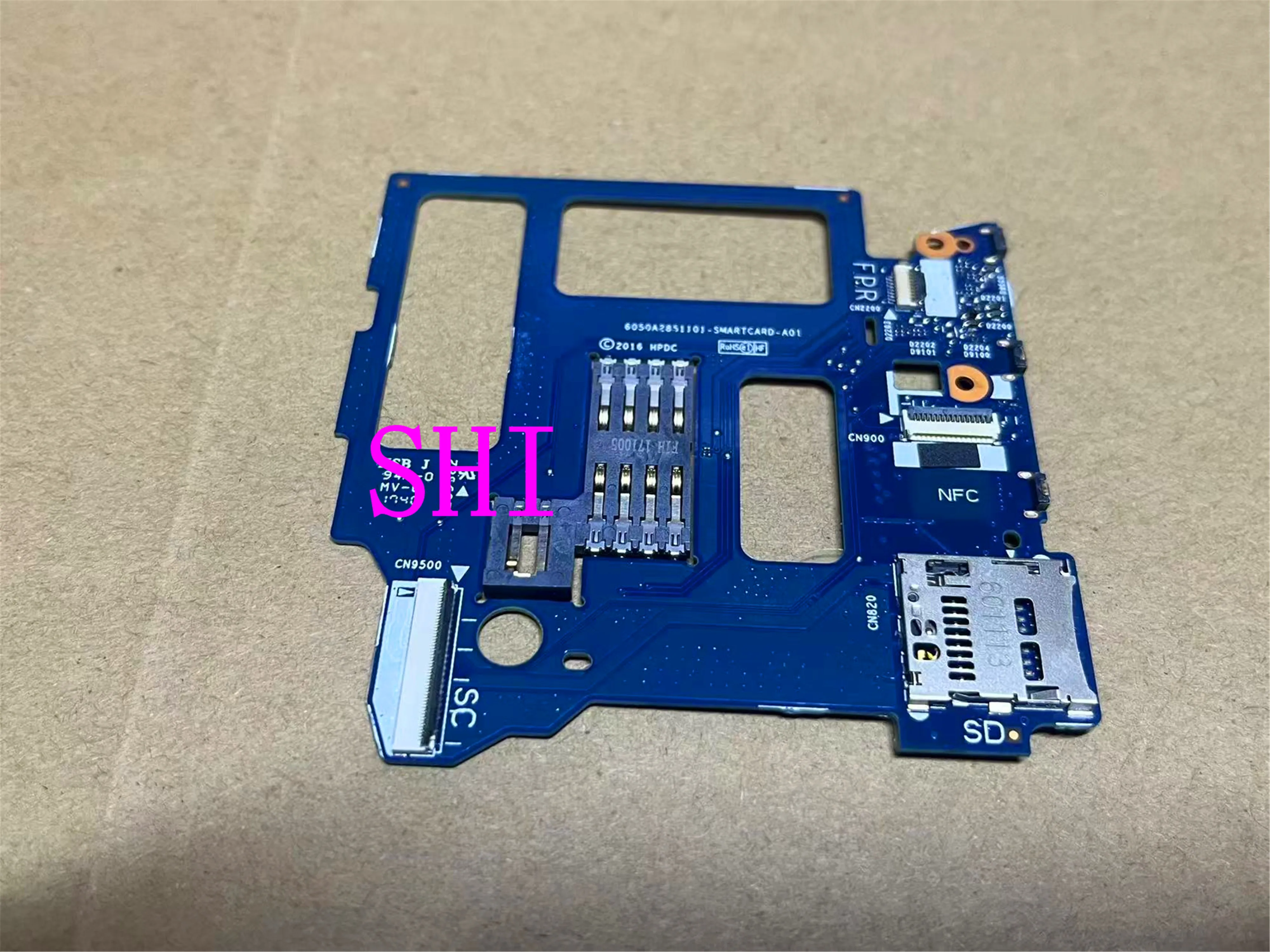 Original for HP x2 612 g2 6050A2851101 Card slot reader small board Built-in speaker Built-in camera 6046B0075801 TESED OK