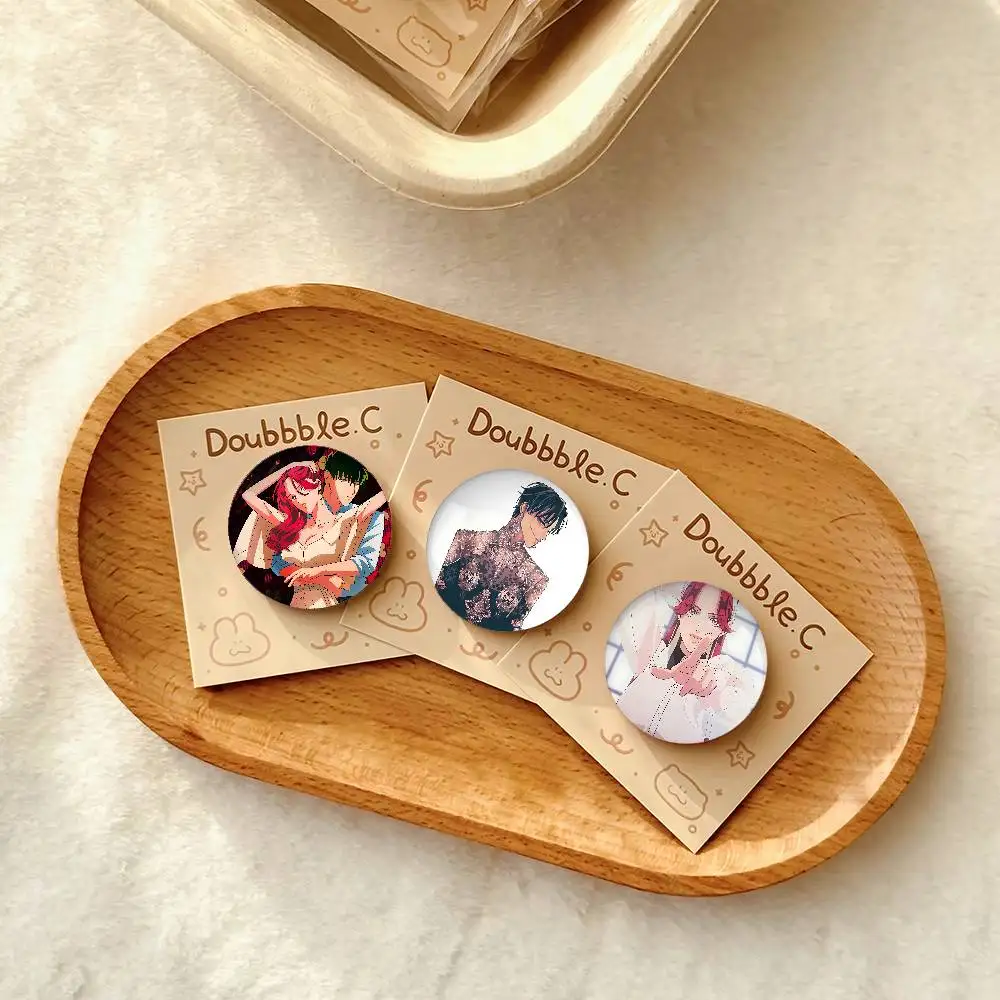 Yakuza خطيب شارات صفيح لينة زر دبوس بروش شارة معدنية مخصصة مجوهرات اكسسوارات قبعة حقيبة التلبيب