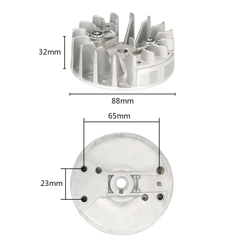 Imagem -02 - Magneto Volante Acessórios para Motosserra a Gasolina Acessórios Wheel Chainsaw Anexo Fit para Husqvarna 136 137 141 142 Ferramentas de Jardim