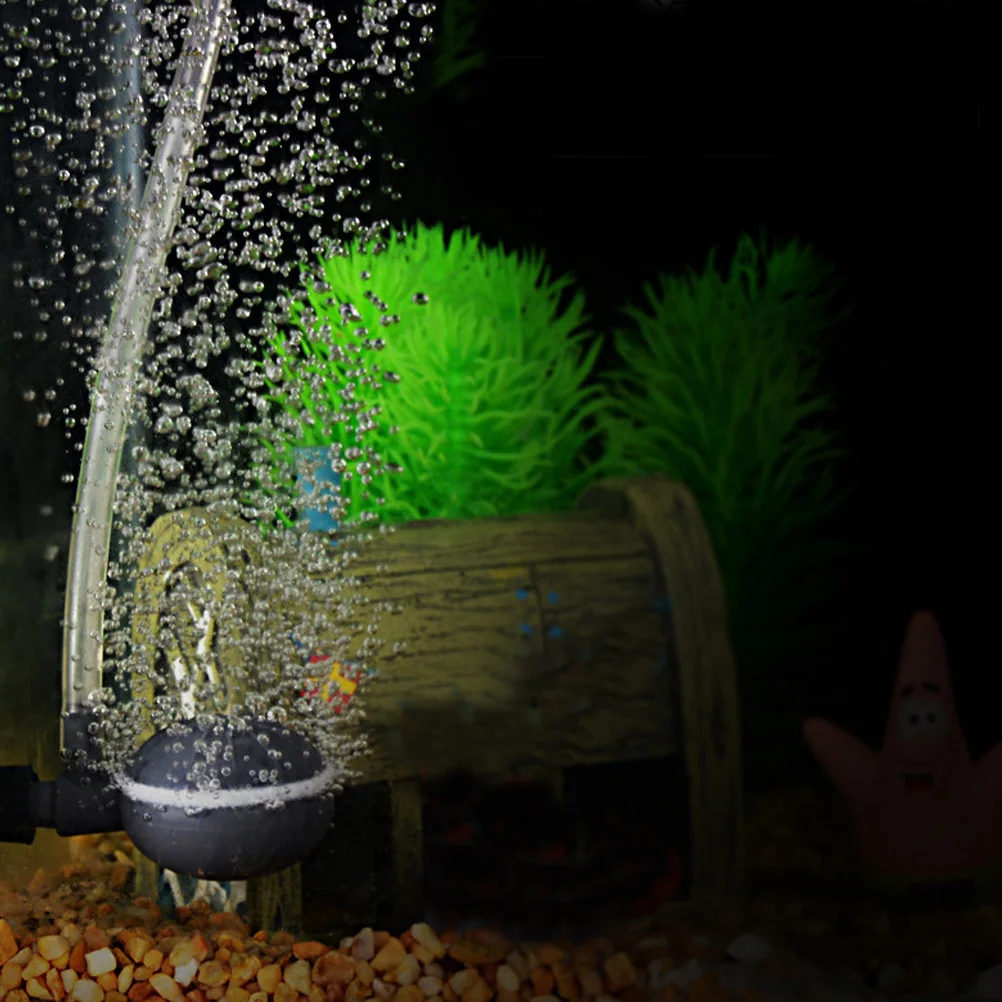 

2pcs Nano Bubble Disc For Aquarium Air Stone Oxygen Stone Fish Tank Airstone Silent Bubbler Diffuser Suction Cup Reusable