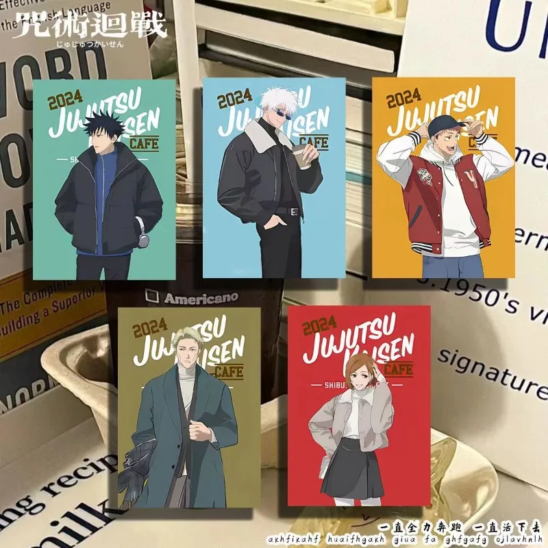 

Jujutsu Kaisen Anime Small Card Gojo Satoru Photo Cards 3inch Collection Girls Freidns Gift Waterproof Diy Postcard Bookmark Cos