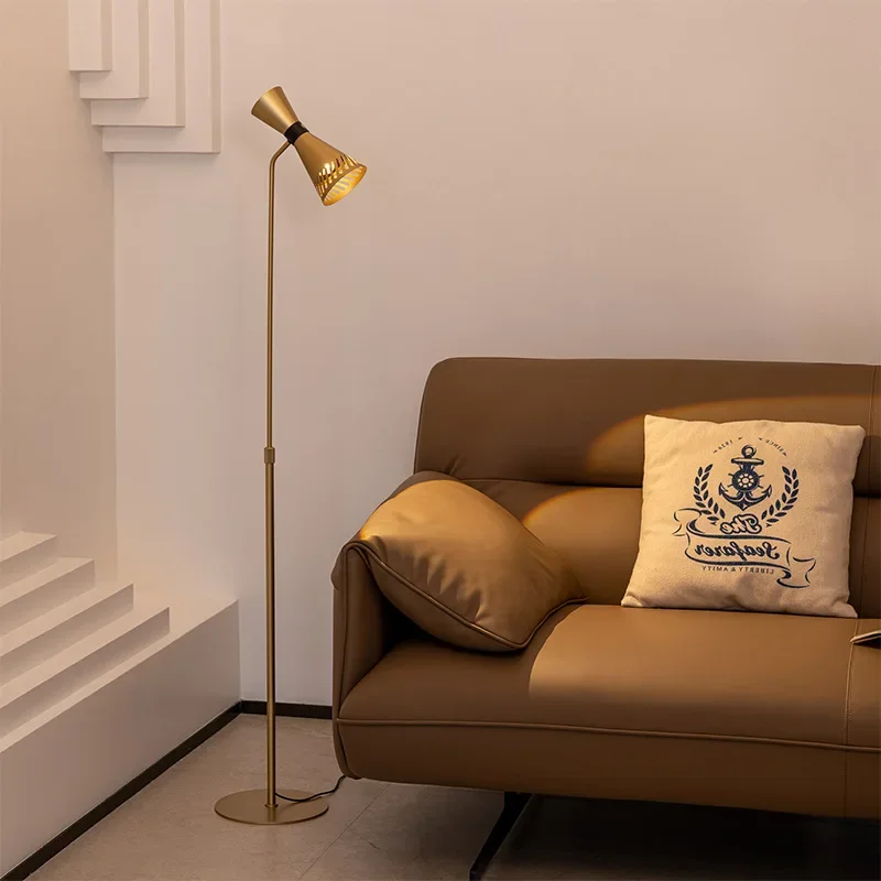 LED floor lamp, light luxury atmosphere sofa living room decorative lamp creative design