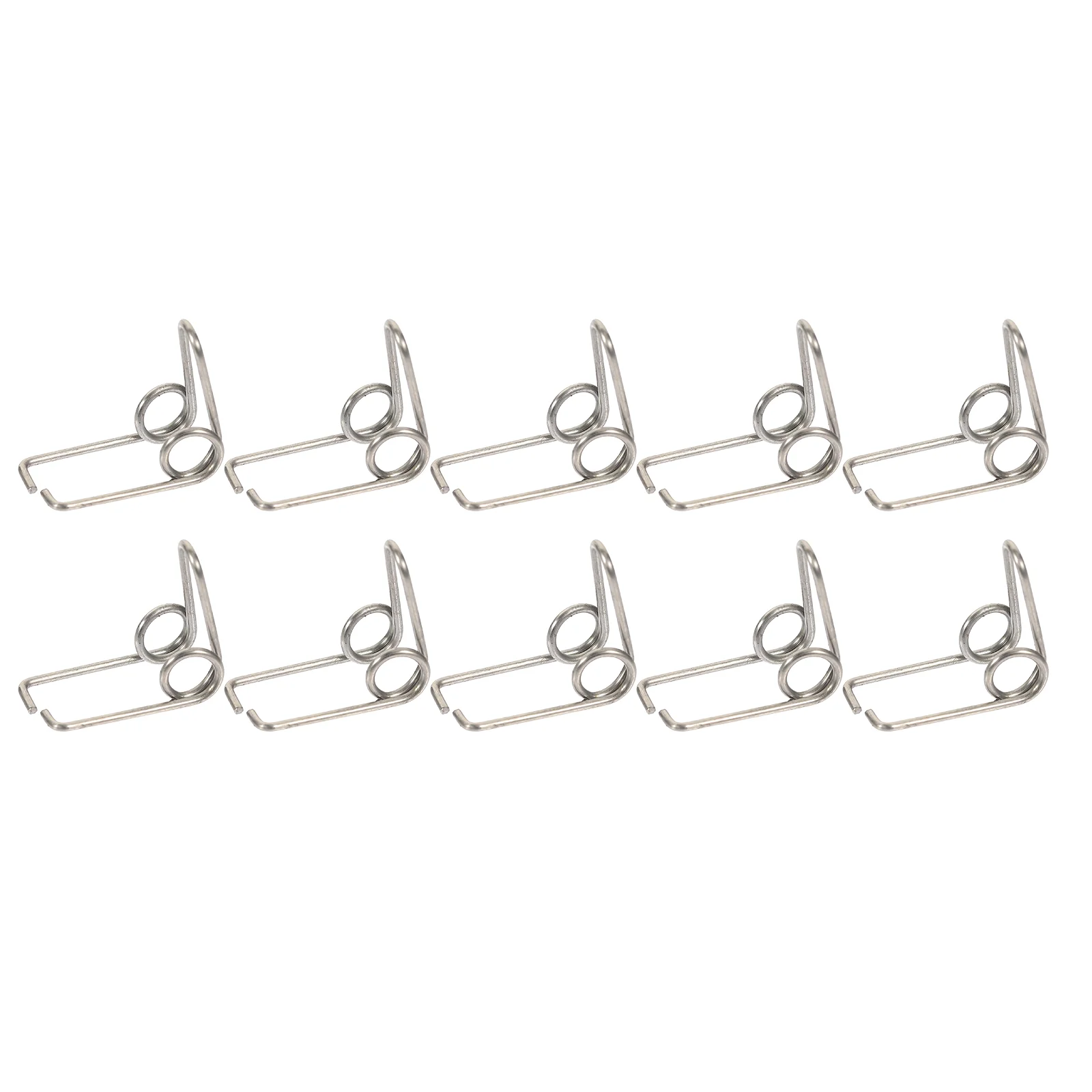 

10 Pcs Component Trumpet Accessories Musical Instruments Metal Durable Drain Clique Parts