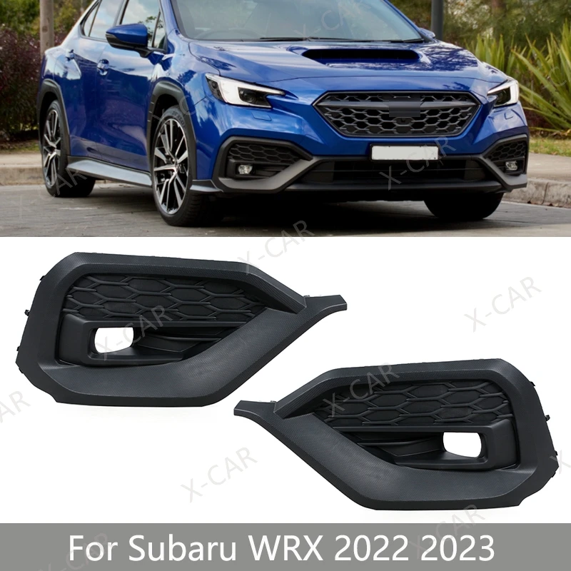 For Subaru WRX 2022 2023 Front Bumper Foglamp Daytime Light Cover Hood Bezel Frame 57731VC230 57731VC240