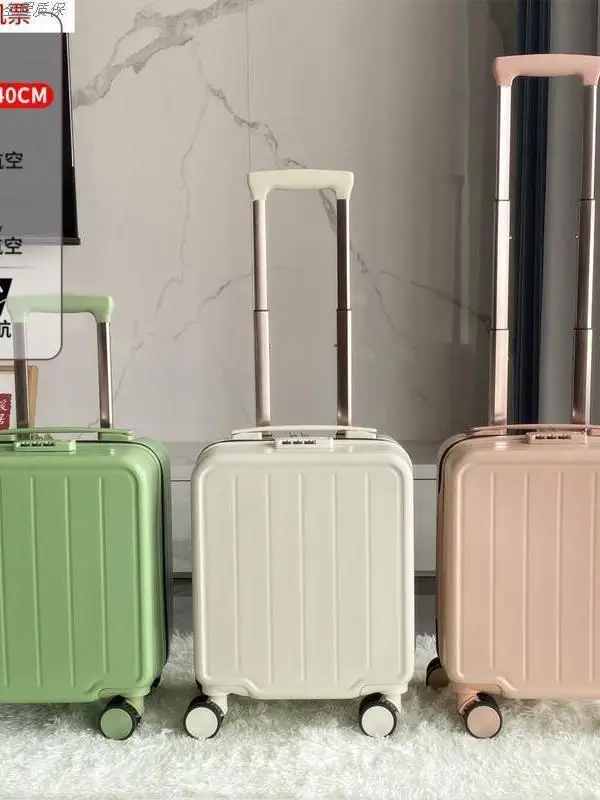 

Сверхлегкий ort Lage 4-дюймовый чемодан для ручной клади, портативная сумка с тягой, съемные колеса, моющаяся дорожная сумка