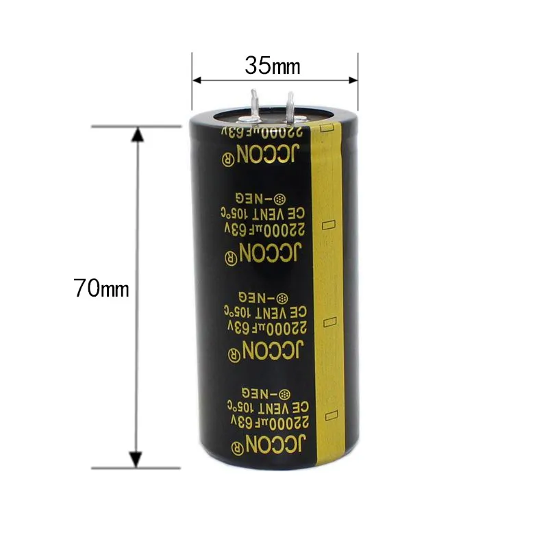 10PCS Neue Original Elektrolytkondensator 63V 3300UF 4700UF 6800UF 10000UF 12000UF 15000UF 22000UF Low ESR Für Hifi Verstärker