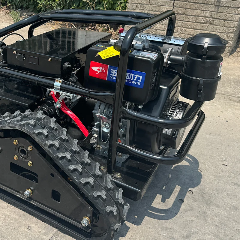 Direct Connect Diesel Tractor Intelligent Remote Control Automatic Crawler Design Straw Return Function Farm Machines Engine