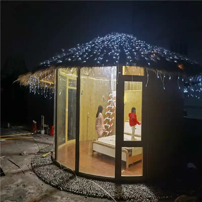 Creative large-scale environmental protection loft bird cage house custom high-end hotel prefabricated house tent