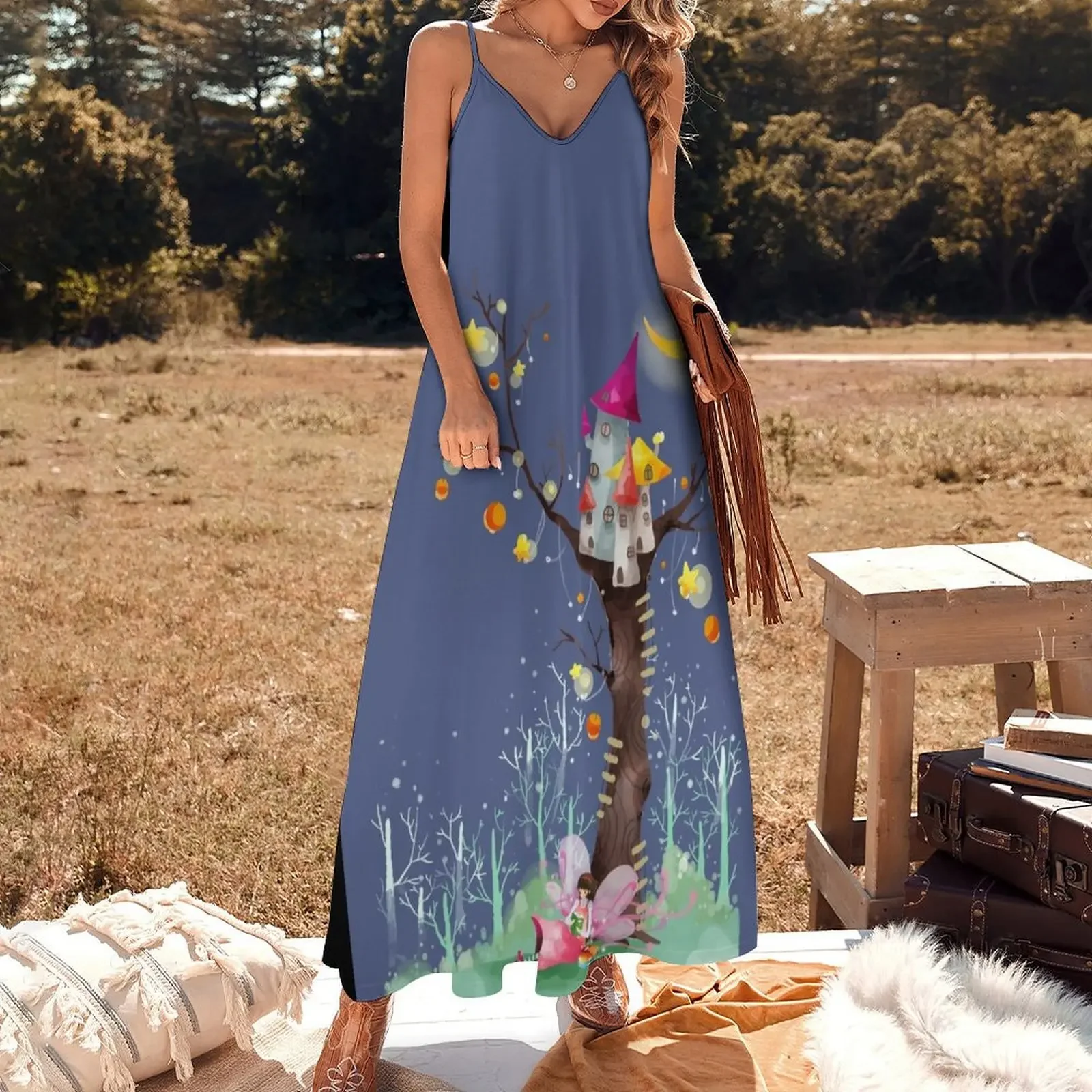 Twinkle Twinkle Little Star Sleeveless Dress Bridesmaid dress woman women's summer dresses 2025