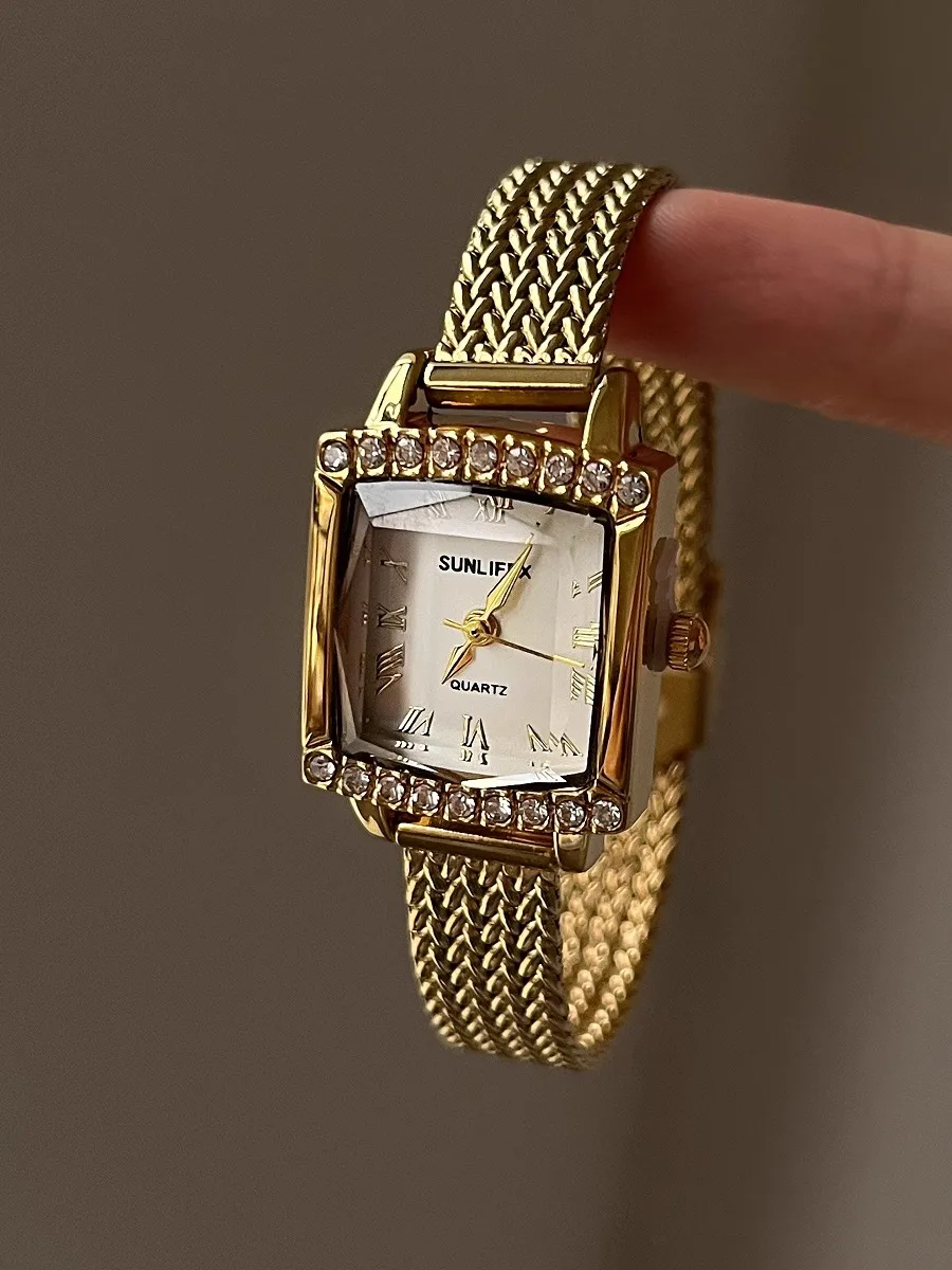 

New Women'S Watch Fashionable And Sophisticated Design Versatile Women'S Quartz Watch With Wheat Ears, A Perfect Gift For Women.