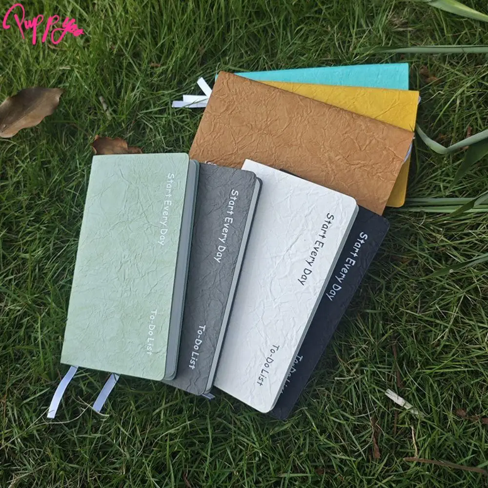 Portable A6 To Do List Notebooks Diary Book Stationery Daily Planner Check-in Self Discipline Schedule Planner Notepad Student