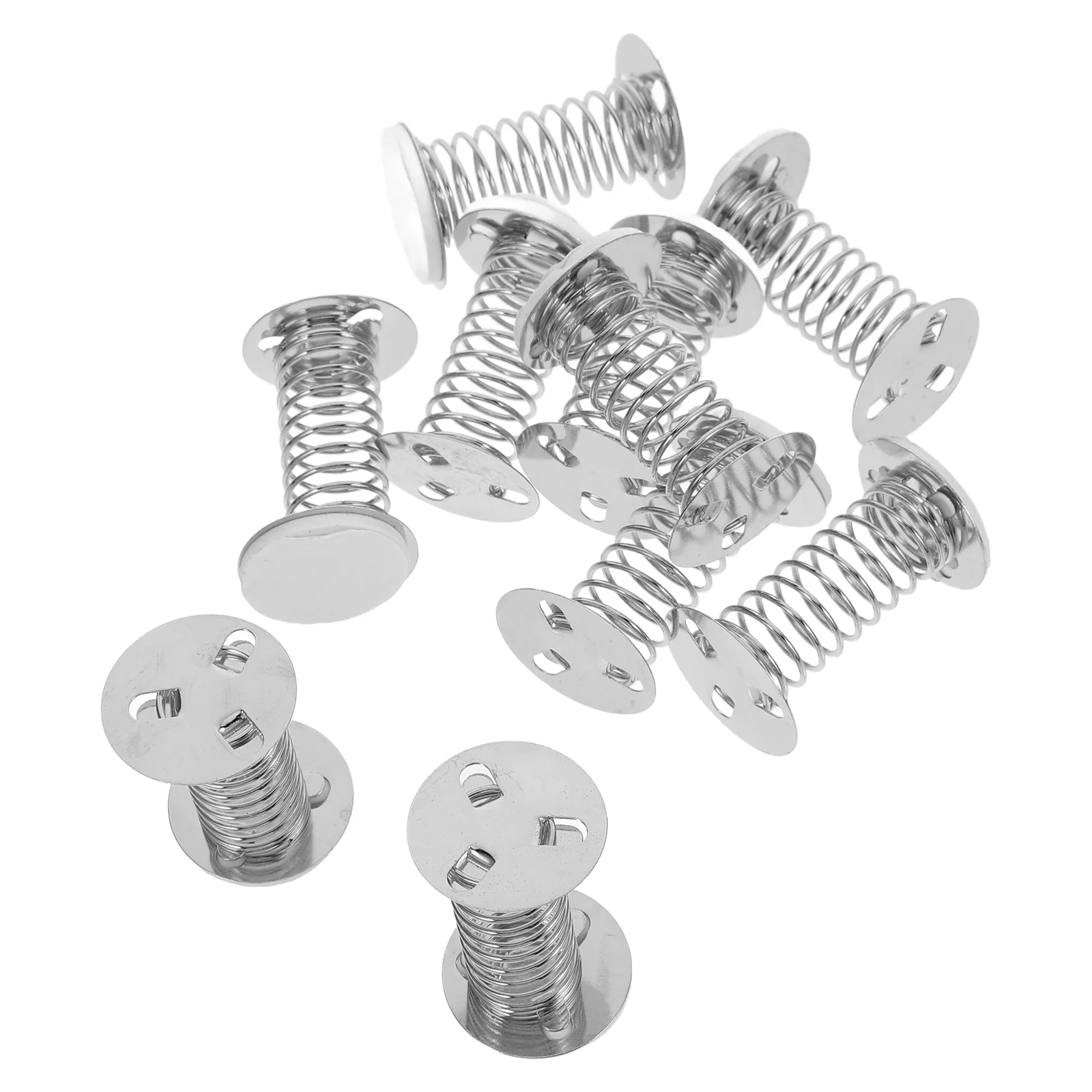 10 Pcs Spring Seat Base Toys Metal Simulation Headgear Swing Springs Car Bobblehead Shaking